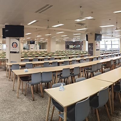 成都天府中学食堂内部项目