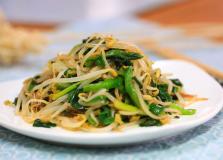 韭菜豆芽